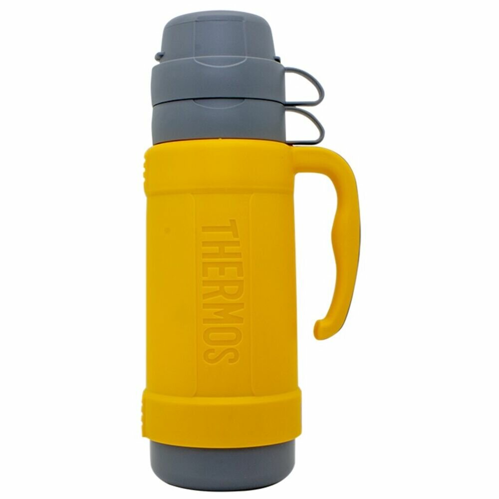 Thermos Термос со стеклянной колбой Picnic 40 Series, желтый, 1 л. - фотография № 3