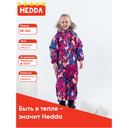 комбинезон hedda размер 98 красный Комбинезон Hedda, размер 98, розовый