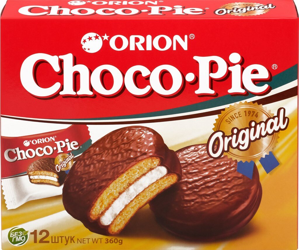 Печенье ORION Choco Pie Original, 8 шт по 360 г - фотография № 5