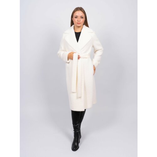 Пальто  демисезонное, размер 44, белый
