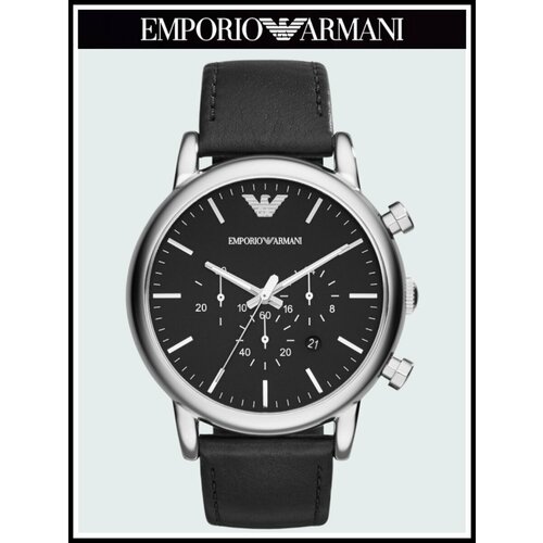 фото Наручные часы emporio armani luigi a1828r, черный
