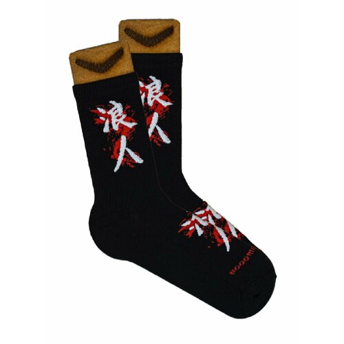 Носки BOOOMERANGS размер 34-39, черный носки booomerangs с рисунком резня