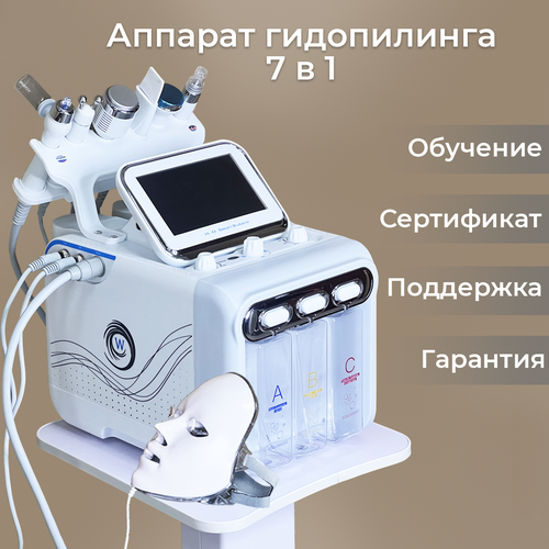 Аппарат гидропилинга H2O2 7 в 1 (серый) серый, белый