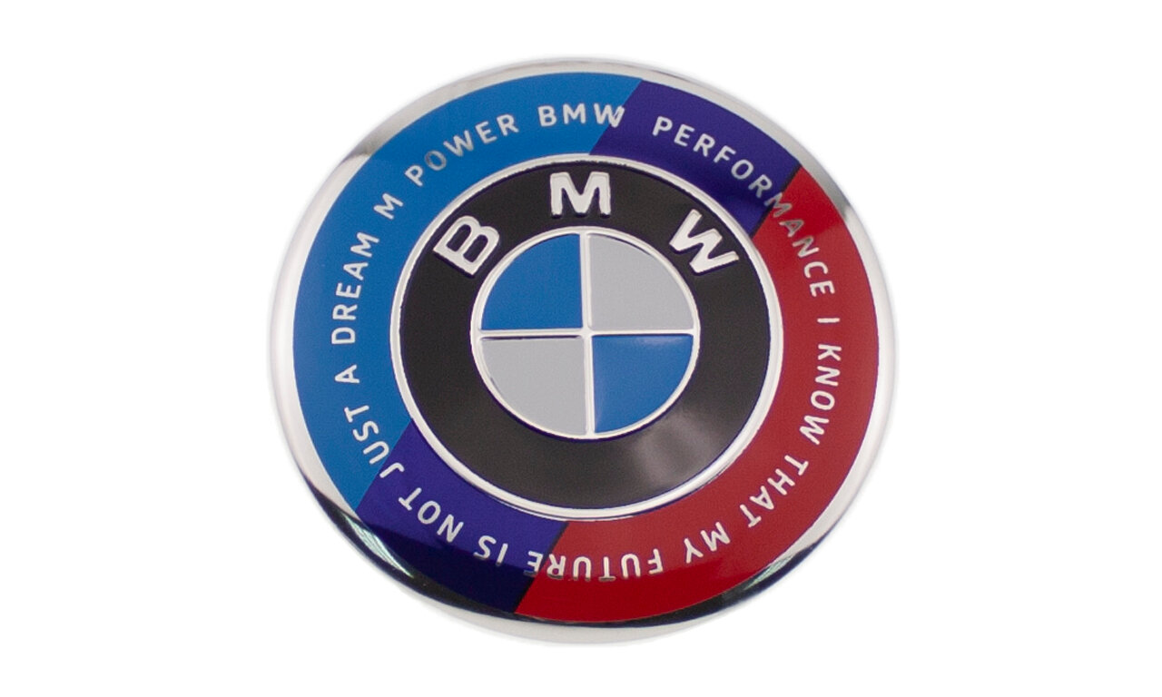 Эмблема на руль для BMW новый стиль 45 мм