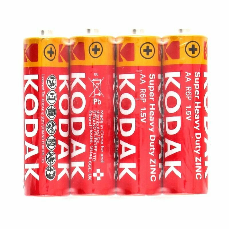 Элементы питания Kodak R06-4 без блистера Heavy Duty