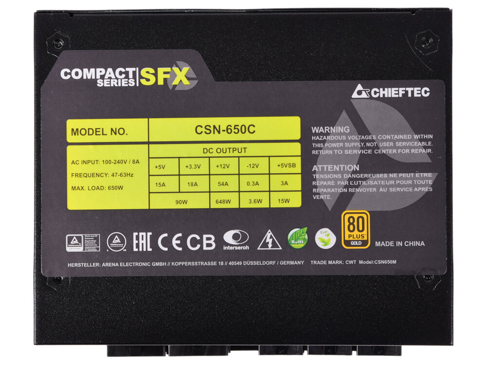 Chieftec CSN-650C - фото №16