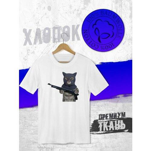 фото Футболка, размер l, белый futba4ever