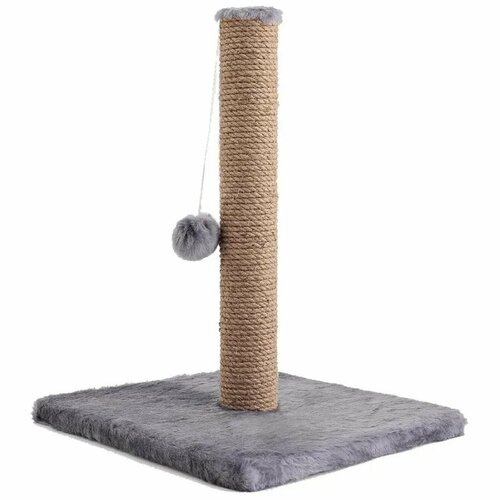 Когтеточка-столбик с игрушкой 