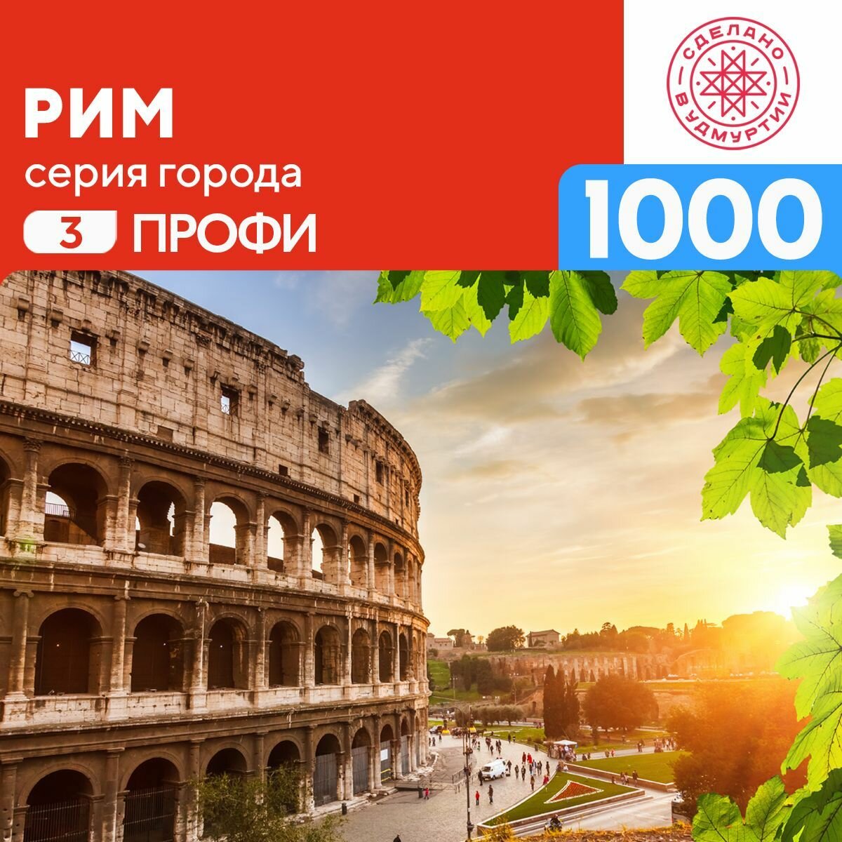 Пазл Рим 1000 деталей Профи