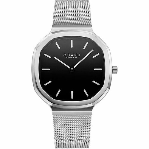 Наручные часы OBAKU V253LXCBMC, черный, серебряный