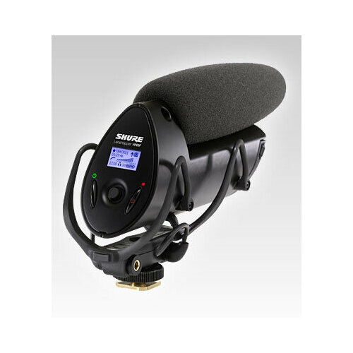 Shure VP83F - Компактный накамерный конденсаторный микрофон для камер DSLR. Встроенная функция записи.