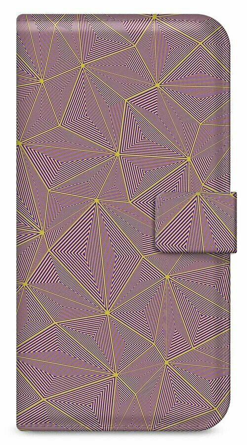 Чехол-книжка "Узорчатый фон 10 book" на Samsung Galaxy J8 / Самсунг Галакси Джей 8