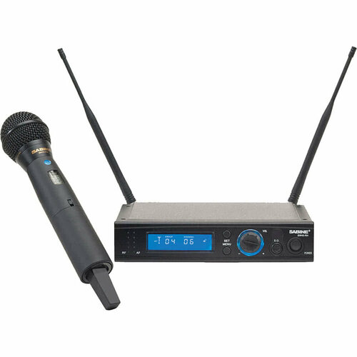 SWS40-RH-H10-E-M725 1-канальная радиомикрофонная система UHF-725 с ручным микрофоном H10 в комплекте крепления для установки в рэк 3376600₽