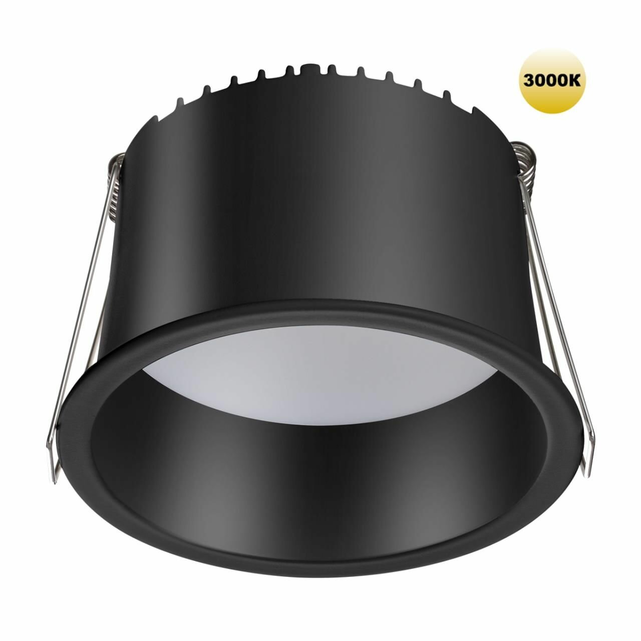 Светильник встраиваемый светодиодный NOVOTECH TRAN 359237 LED 12W черный