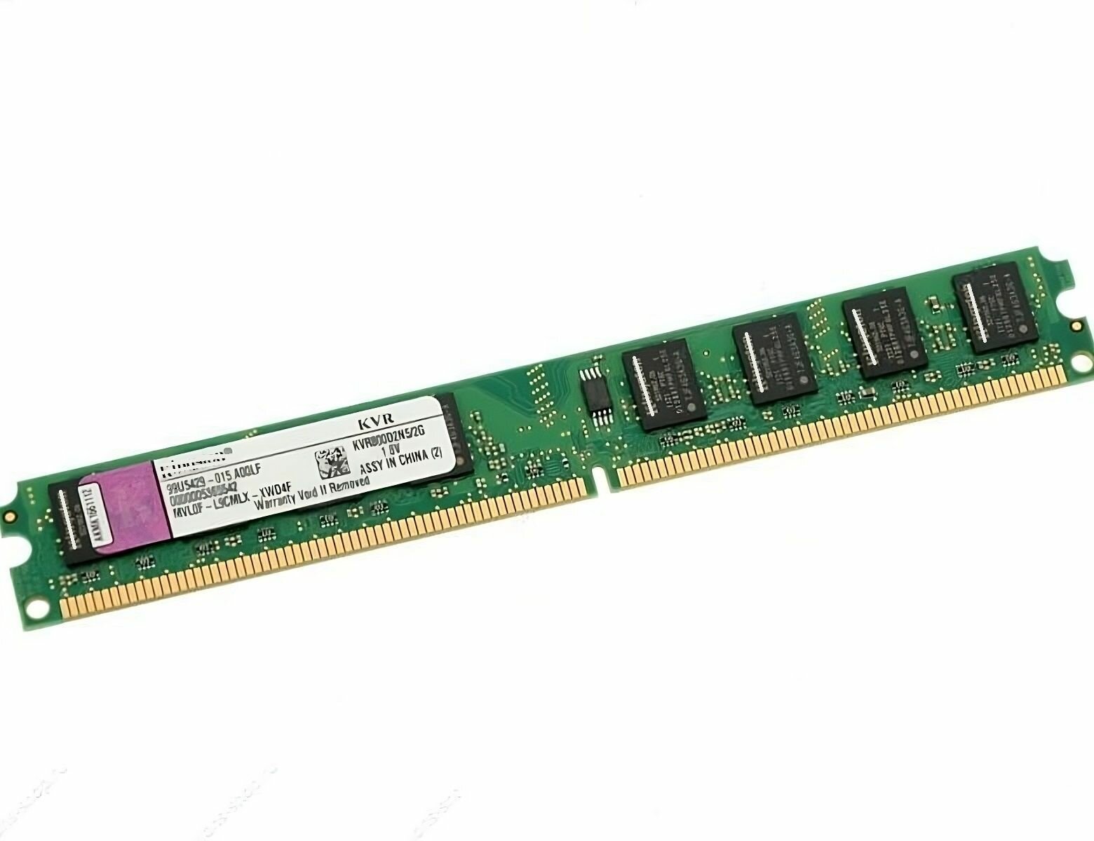 Модуль памяти DIMM DDR2 2Gb PC-6400 Kingston KVR800D2N6