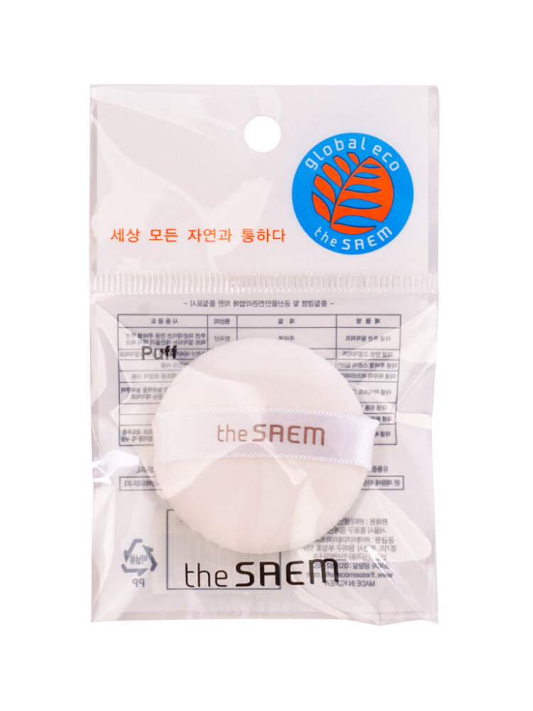 The Saem Спонж косметический Poly cotton puff