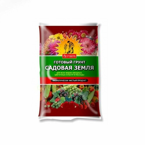 Грунт Садовая земля 50л Агроном набор органических удобрений для плодовых деревьев кустово ягодных растений класс f e 2 литра organic