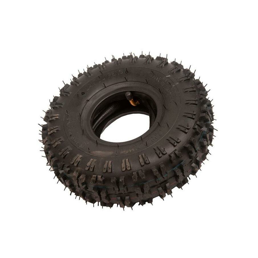 фото Шина (колесо) с камерой для cадовых мотокосилок 4.10-4 410-4 4.10 3.50-4