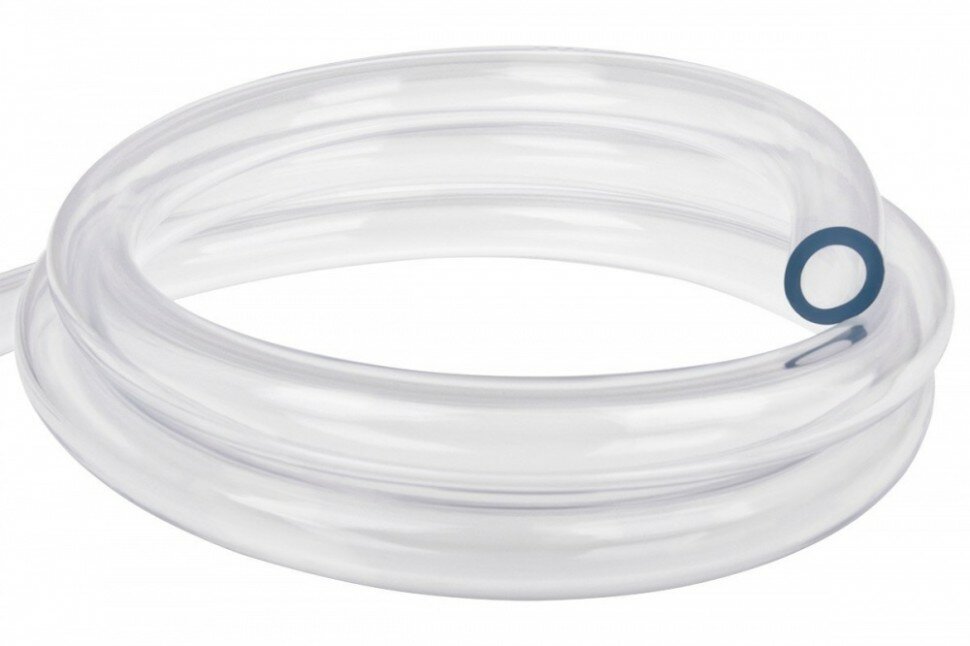 Шланг ПВХ прозрачный ( пищевой ) 10*12,4 мм ( 5 метров )