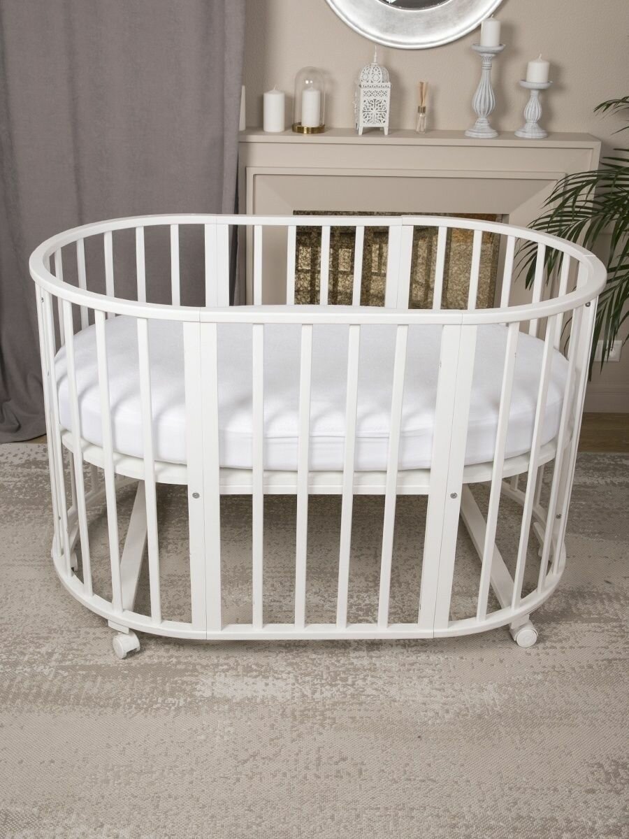 Baby Nice Наматрасник 75 х 125 см, цвет: белый - фото №1