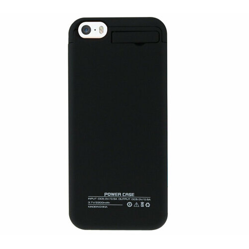 Чехол-бампер MyPads для iPhone 5 / 5S/ SE/ 5SE (Айфон 5/ 5С/ 5СЕ) с аккумулятором большой повышенной емкостью на 4200mAh