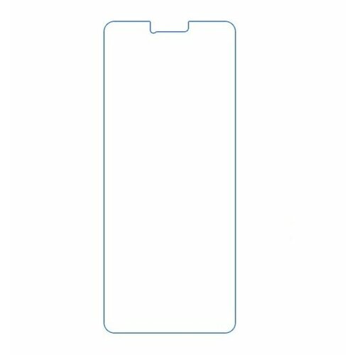 Защитная пленка MyPads (только на плоскую поверхность экрана, не закругленная) для телефона Sony Xperia 10 II (XQ-AU52) глянцевая чехол панель накладка mypads на пластиковой основе обтянутая импортной эко кожей для sony xperia 10 ii xq au52 черный