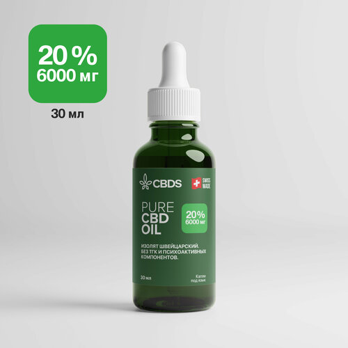 CBD Масло 20% - 6000 мг 30 мл (Hemp Seed).