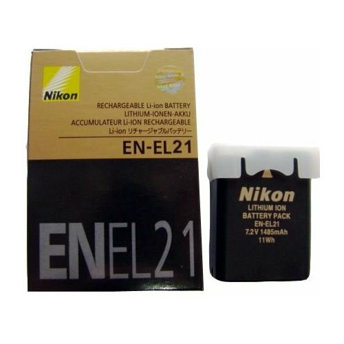 Аккумулятор для фотоаппарата Nikon 1 V2 (EN-EL21) аккумулятор для фотоаппарата nikon z50 en el25