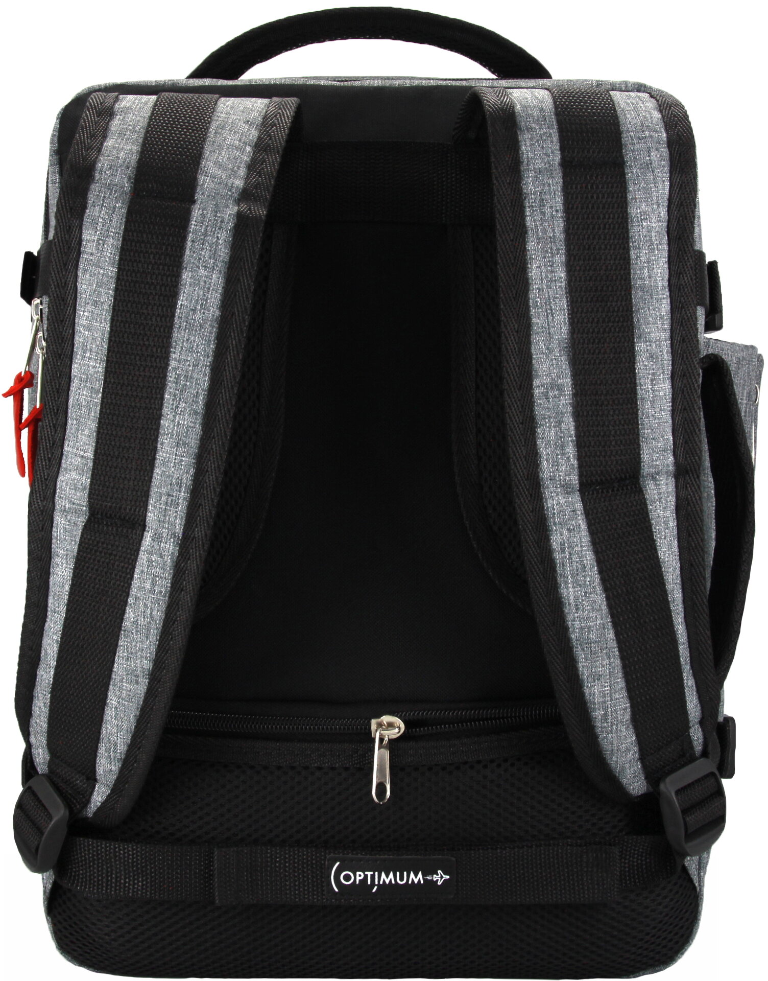 Рюкзак сумка дорожная чемодан ручная кладь 40х30х20 в самолет, серый - фотография № 14