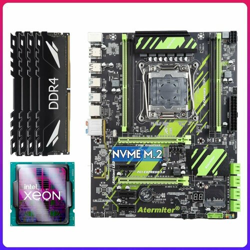 Комплект 2011-3 Atermiter X99 ZX-99 EV3 + E5-1660 v4 + DDR4 64Gb