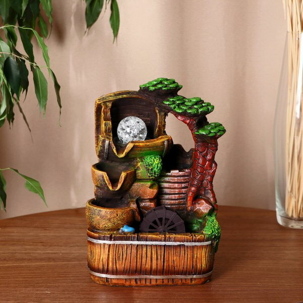 фото Фонтан "Каменное дерево" 17х13х26 см