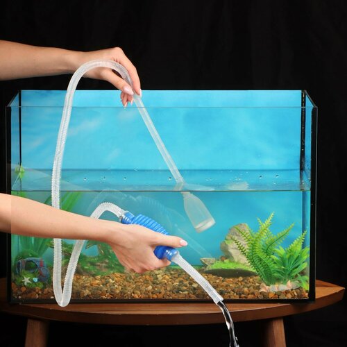 сифон для аквариума пижон с фильтрующей сеткой 1 4 м пижон аква Сифон для аквариума Пижон, с фильтрующей сеткой, 1,4 м