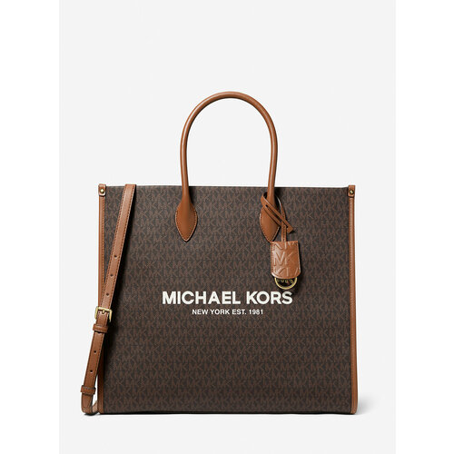 Сумка  тоут MICHAEL KORS 105276 повседневная, коричневый