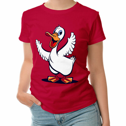 фото Футболка roly, размер xl, красный