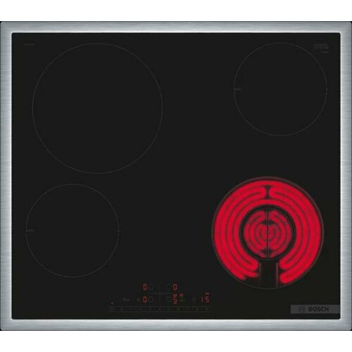Варочная панель электрическая Bosch PKF645FP3R черный 3231800₽