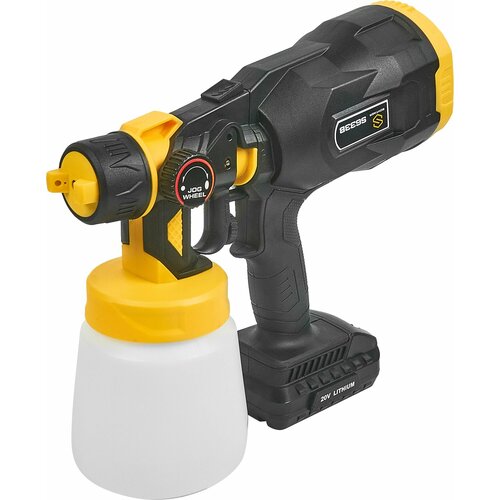 Краскопульт аккумуляторный Schtaer S633B, 20 В Li-ion 1x2 Ач, 200 мл/мин