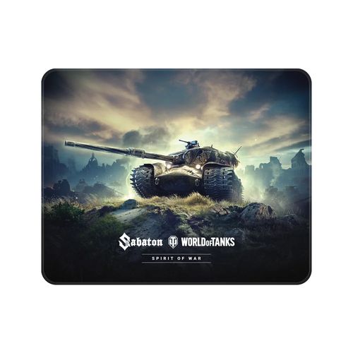 коврик для мыши world of tanks sabaton tank logo limited edition large World of Tanks Sabaton Spirit of War Limited Edition Large силикон + водоотталкивающая ткань