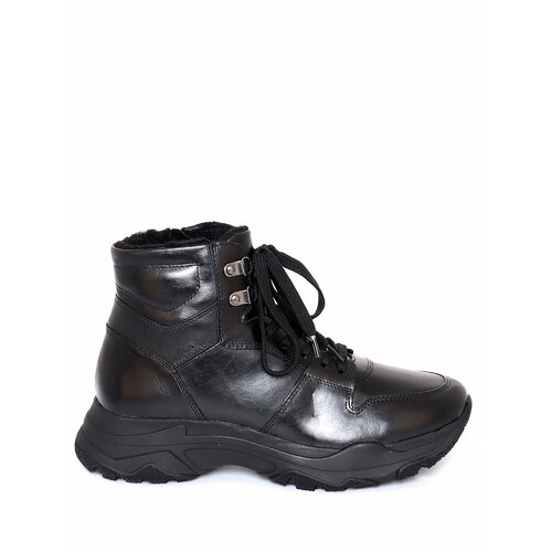 Ботинки Marco Tozzi, размер 38, черный кроссовки reebok демисезон лето натуральная кожа размер 7 5 us черный