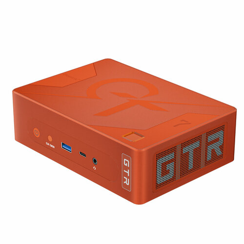 Мини-ПК (Неттоп) Beelink GTR7 AMD r7 7840HS / 780M Barebone (без ОС, SSD и RAM). Цвет оранжевый