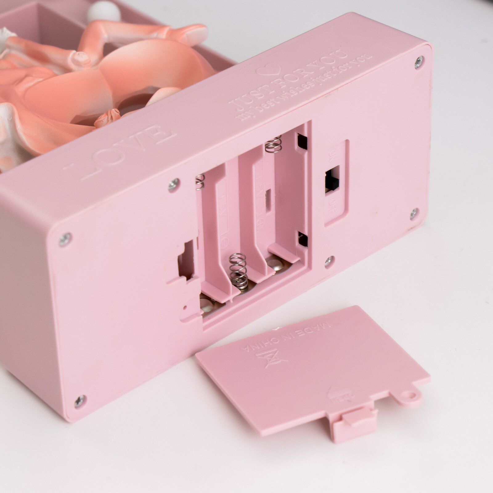 Ночник "Влюбленные" 14хLED 4000К USB 3хАА розовый 24,5х7х15,5см - фотография № 10