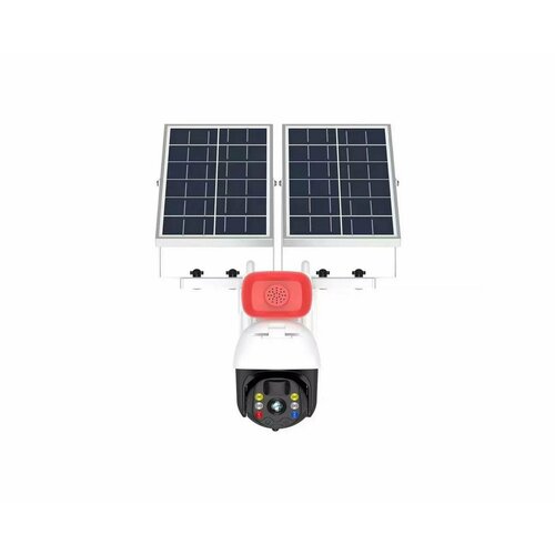 Внешняя автономная 4Mp поворотная Wi-Fi камера видеонаблюдения 4G Link Solar SE-902-4MP-4G (S19169APS) на усиленной солнечной батарее. Сирена для ох автономная 4mp поворотная wi fi камера видеонаблюдения 4g link solar se 901 4mp 4g q40266ul на солнечной батарее для улицы сирена для охраны