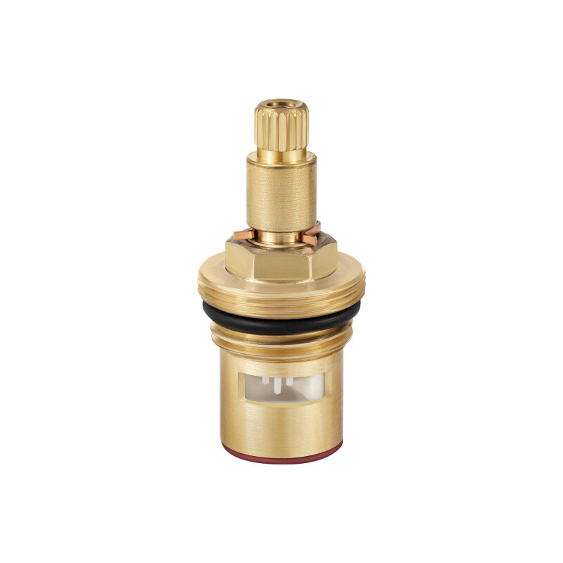 фото Вентильная головка Славен для смесителей 1/2, затвор - керамика, антишумовая вставка, 20 шлицов (СЛ-ЗП-012)