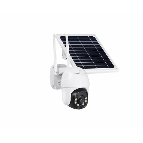 Уличная автономная поворотная Wi-Fi камера с солнечной батареей LinkSolar 09 Wi-Fi W18047UL - видеокамера камера с солнечной батареей 1518900₽