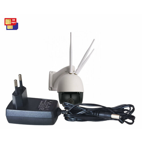 Уличная 5 MP поворотная 3G/4G IP-камера Link-NC-79G 8G (L54162LIN) - беспроводная уличная 4G камера, IP камеры наблюдения 4G
