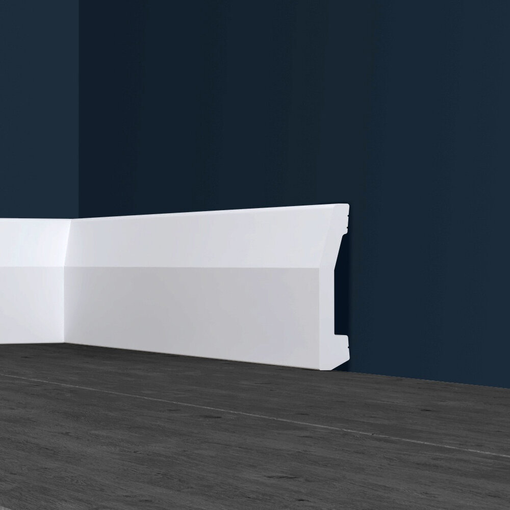 фото Напольный плинтус из жесткого XPS праймдекор HD DF07