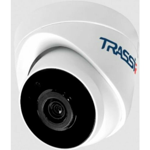 камера видеонаблюдения ip trassir tr d2s1 nopoe 1080p 3 6 мм белый Видеокамера IP TRASSIR TR-D2S1-noPoE 2.8 2MP миниатюрная, 1920*1080 25 fps, объектив 2.8мм