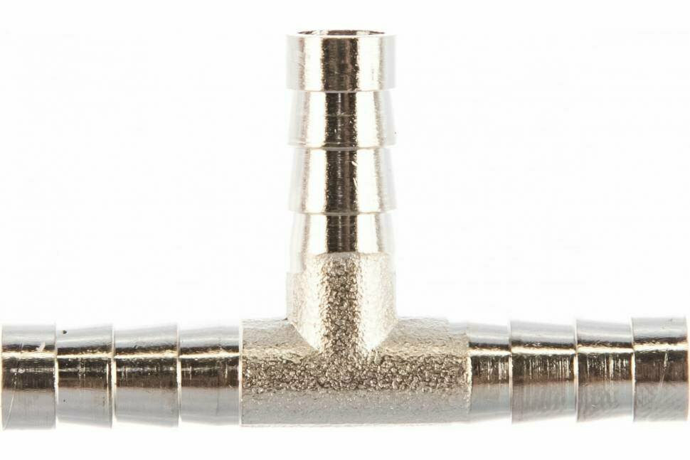 фото Тройник под шланг елочка 8 мм Pegas pneumatic 3502