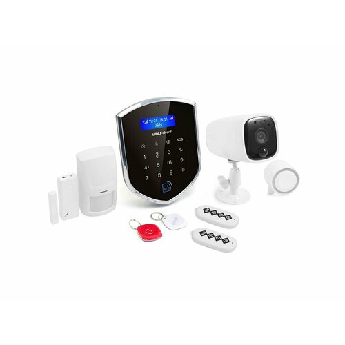 Набор сигнализация с видеонаблюдением Страж Триумф-Tuya и уличная IP камера HD ком T6-Wi-Fi L23211KO Разрешение 1920x1080 2138300₽