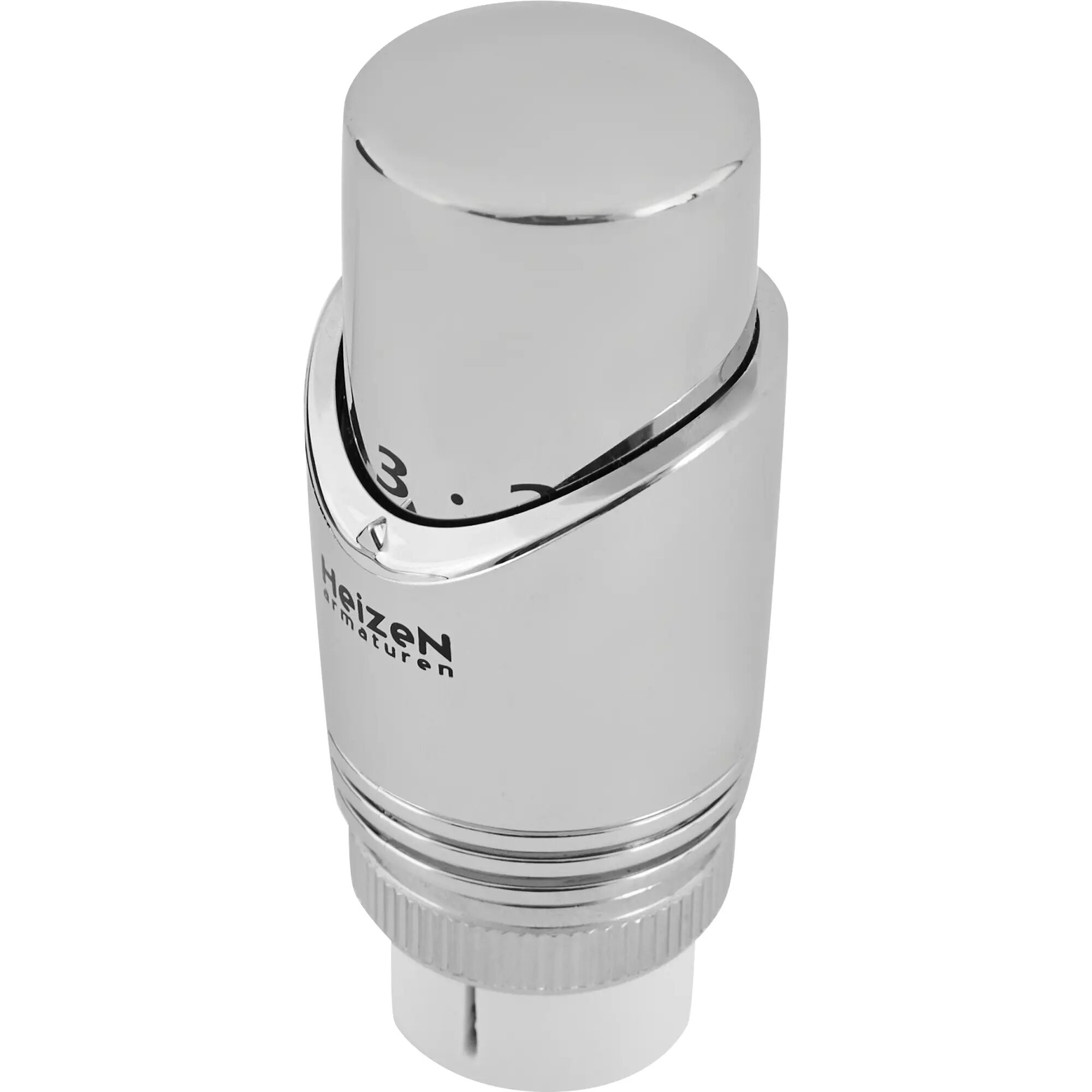фото Термостатическая головка Heizen TC 9 хром универсальное подключение