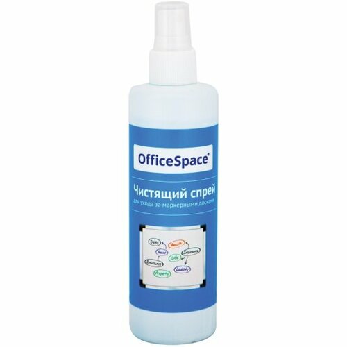 Чистящая жидкость-спрей Спейс OfficeSpace для магнитно-маркерных досок 250 мл 330₽